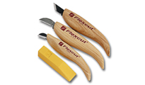 Дърворезбарски комплект Flexcut KN115 Chip Carving Set